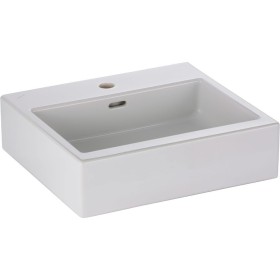 Lavabo à poser LAUFEN Living City 50 cm avec trop-plein et 1 trou de robinet