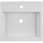 Lavabo à poser LAUFEN Living City 50 cm avec trop-plein et 1 trou de robinet - vue détaillée