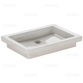 Lavabo à poser Duravit 2nd floor 58 cm, sans trou de robinet