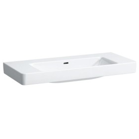 Vasque à poser LAUFEN PRO S 105 cm sans trou de robinet, avec trop-plein