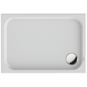 Receveur de douche rectangulaire Duravit D-Code 100 x 70 cm avec Antidérapant