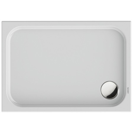 Receveur de douche rectangulaire Duravit D-Code 100 x 70 cm avec Antidérapant