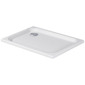 Receveur de douche rectangulaire Duravit D-Code 100 x 70 cm avec Antidérapant