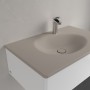 Villeroy & Boch Antao Schrankwaschtisch 80 x 50 cm, ohne Überlauf, mit 1 Hahnloch - technische Ansicht