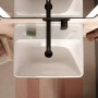 Lavabo hansgrohe Xanuia Q 500/390 sans trou de robinet avec trop-plein, SmartClean - vue technique