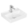 Villeroy & Boch Taro Waschtisch 45 cm mit CeramicPlus Beschichtung, 1 Hahnloch, ohne Überlauf - Detailansicht