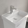 Villeroy & Boch Taro Waschtisch 45 cm mit CeramicPlus Beschichtung, 1 Hahnloch, ohne Überlauf - Detailansicht