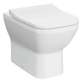 VitrA Integra Square WC a terra a scarico profondo senza bordo VitrA Flush 2.0
