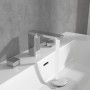Villeroy & Boch Subway 3.0 Dreiloch-Waschtischarmatur - technische Ansicht