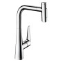 hansgrohe Talis Select M51 Miscelatore monocomando per cucina 300, doccetta estraibile, 2 getti