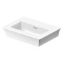 Lavabo-meuble Duravit White Tulip 45 cm, sans trop-plein ni trou de robinet