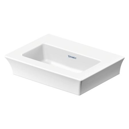 Lavabo-meuble Duravit White Tulip 45 cm, sans trop-plein ni trou de robinet