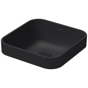 Vasque à poser Duravit Happy D.2 Plus 40 cm anthracite mat, sans trop-plein, sans plage de robinetterie