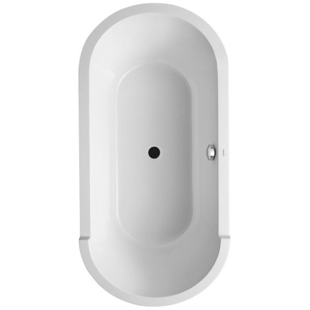 Baignoire ovale Duravit Starck 160 x 80 cm autoportante