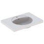 Geberit Preciosa 80 x 55 cm avec trou de robinet et trop-plein