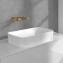 Villeroy & Boch Mettlach Dreiloch-Waschtischarmatur ohne Ablaufgarnitur - technische Ansicht