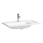 Vasque de meuble LAUFEN MEDA SLIM 77,5 x 44,5 cm, avec trou de robinet sans trop-plein