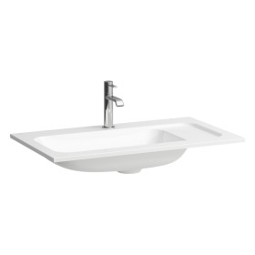 Vasque de meuble LAUFEN MEDA SLIM 77,5 x 44,5 cm, avec trou de robinet sans trop-plein