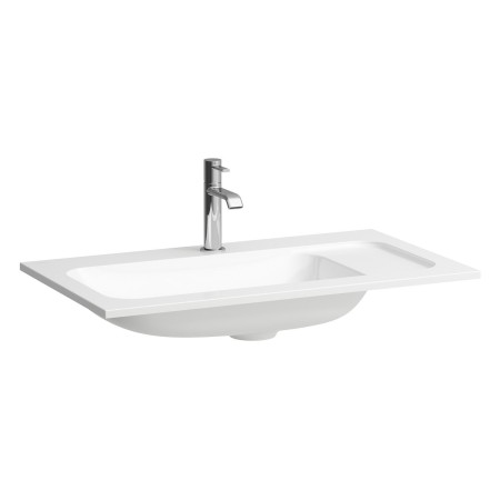 Vasque de meuble LAUFEN MEDA SLIM 77,5 x 44,5 cm, avec trou de robinet sans trop-plein