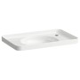 Lavabo encastré LAUFEN Val 55 x 36 cm avec trou pour robinet à droite, sans trop-plein