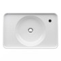 Lavabo encastré LAUFEN Val 55 x 36 cm avec trou pour robinet à droite, sans trop-plein - vue détaillée