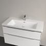 Villeroy & Boch Subway 3.0 Mobile lavabo 100 cm, con 1 foro per rubinetto, con troppopieno - vista dettagliata