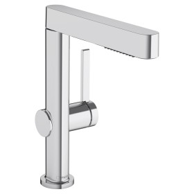 Robinetterie de lavabo monocommande hansgrohe Finoris 230 avec douchette extractible, 2 types de jets