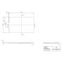 Receveur de douche Villeroy & Boch Wallway 140 x 90 x 3 cm - photo produit