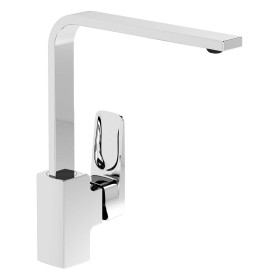 Rubinetto monocomando per lavello VitrA Root Square senza tappo di scarico