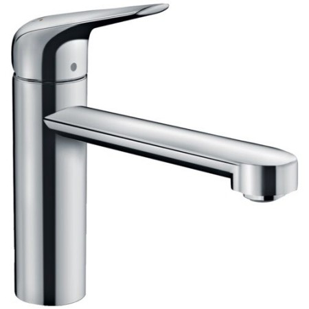 Rubinetto monocomando per cucina hansgrohe Focus M42 120, bassa pressione, scaldabagno aperto, 1jet