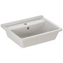 Duravit Starck 3 Vasque encastrée de 56 cm avec 1 trou de robinet
