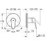 GROHE Eurodisc Cosmopolitan Einhand-Brausebatterie - Produktansicht