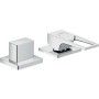 hansgrohe Metropol Miscelatore a bordo vasca a leva a 2 fori con maniglia ad arco