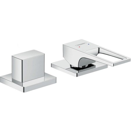 hansgrohe Metropol Miscelatore a bordo vasca a leva a 2 fori con maniglia ad arco