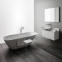 Vasca da bagno ovale autoportante LAUFEN INO 180 x 80 cm - vista tecnica