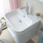Duravit Happy D.2 Vasque meuble 60 cm poli, avec 1 trou de robinet - vue détaillée