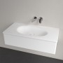 Villeroy & Boch Antao Schrankwaschtisch 100 x 50 cm, ohne Überlauf und ohne Hahnloch - Produktansicht