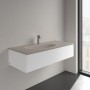 Villeroy & Boch Antao Schrankwaschtisch 120 x 50 cm, mit verdecktem Überlauf - technische Ansicht