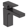 Rubinetto per lavabo hansgrohe Vernis Shape 100 con tappo a tirante