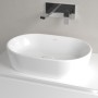 Villeroy & Boch Architectura Lavabo d'appoggio Ovale 60 x 40 x 15,5 cm, senza Troppopieno, non levigato