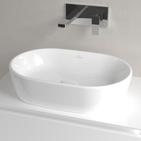 Villeroy & Boch Architectura Lavabo d'appoggio Ovale 60 x 40 x 15,5 cm, senza Troppopieno, non levigato