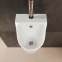 hansgrohe EluPura Original S Urinal mit Zulauf von oben und Ablauf nach unten/hinten spülrandlos - technische Ansicht