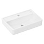 hansgrohe Xanuia Q Lavabo Compact 550/370 avec trou de robinet sans trop-plein, SmartClean - vue détaillée