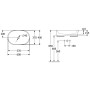 Villeroy & Boch Architectura Lavabo d'appoggio Ovale 60 x 40 x 15,5 cm, senza Troppopieno, non levigato