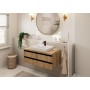 Robinetterie de lavabo hansgrohe Vernis Blend 100 sans bonde - vue technique