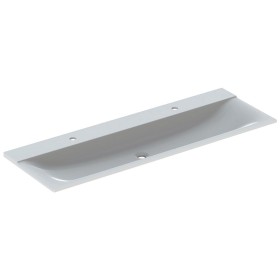 Évier-lavabo Geberit Xeno² 160 cm avec 2 trous de robinet