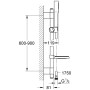 GROHE Euphoria Cosmopolitan Brausegarnitur - Detailansicht