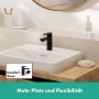 Robinetterie de lavabo hansgrohe Vernis Blend 100 sans bonde - vue détaillée