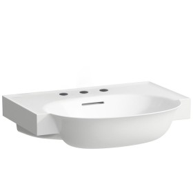 LAUFEN The New Classic Meuble-lavabo 60 x 48 cm, avec 3 trous de robinet, avec trop-plein