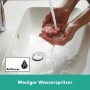 Robinet de lavabo hansgrohe Vernis Blend 190 avec vidage à tirette - vue technique